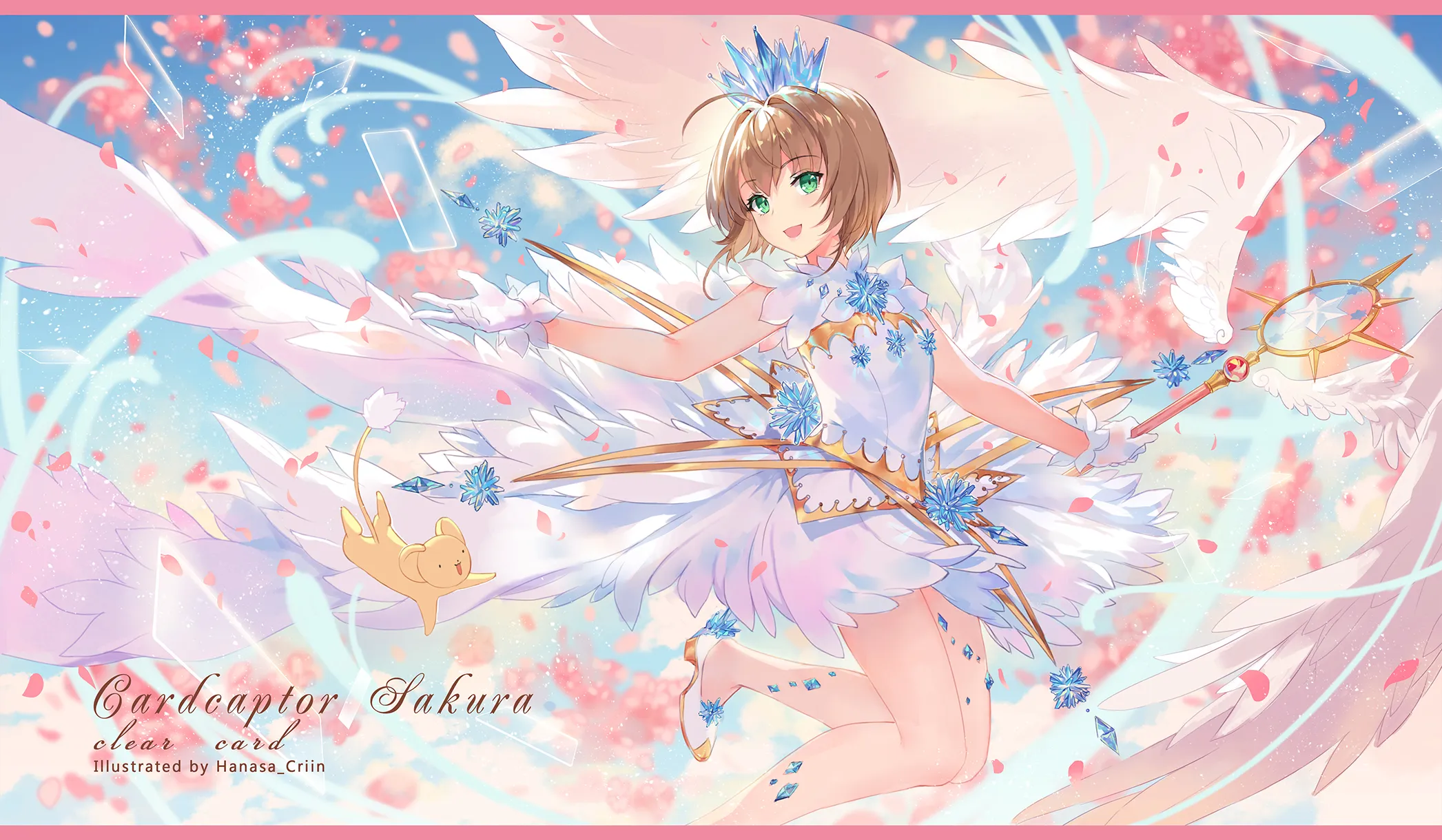 Sakura dans sa tenue de l’arc Clear Card