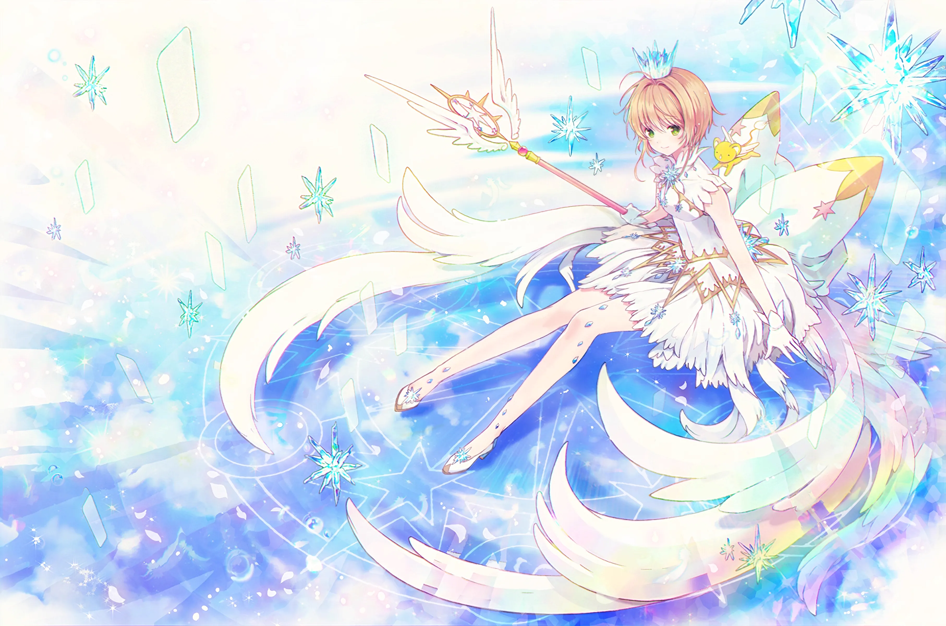 Sakura et son sceptre étoilé dans l’arc Clear Card