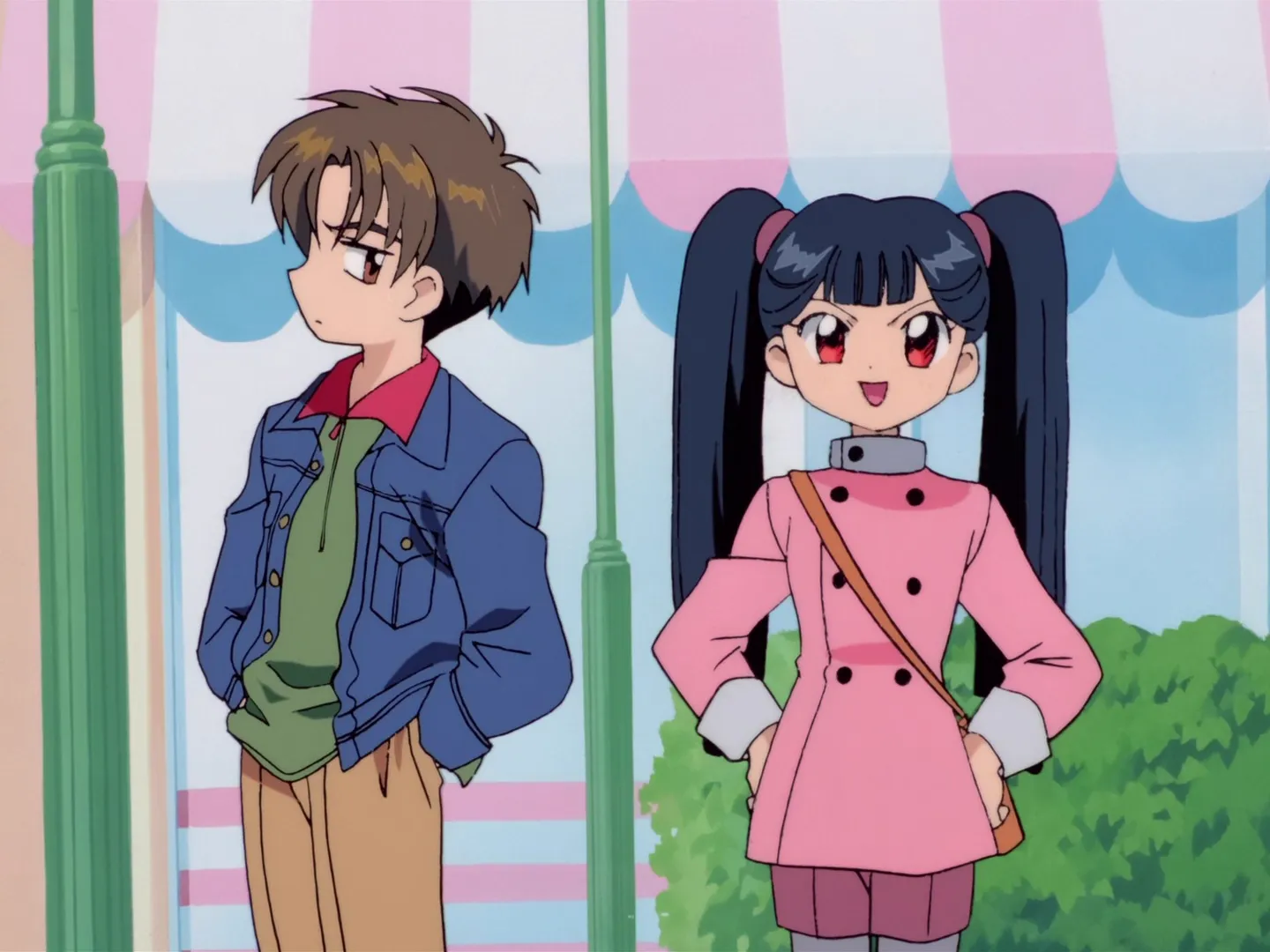 Sakura, Yukito et la lune de midi — capture 1