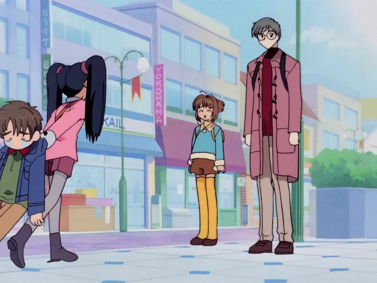 Sakura, Yukito et la lune de midi — capture 3