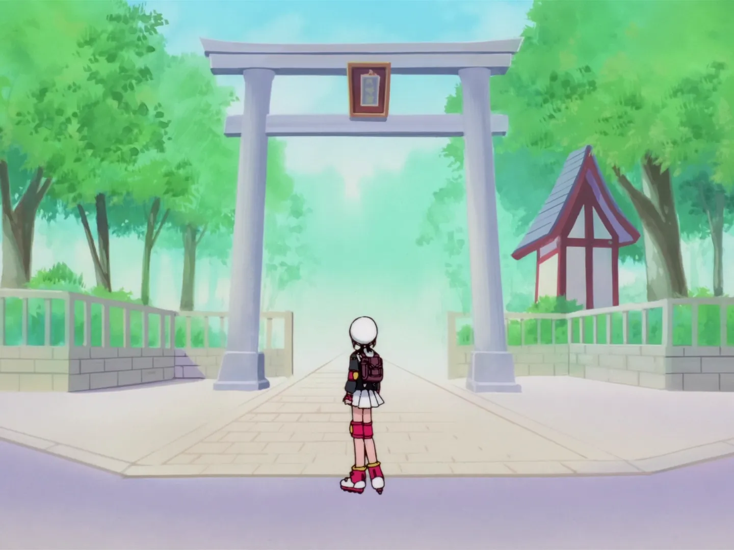 Sakura, Shaoran et la mer de sable — capture 21