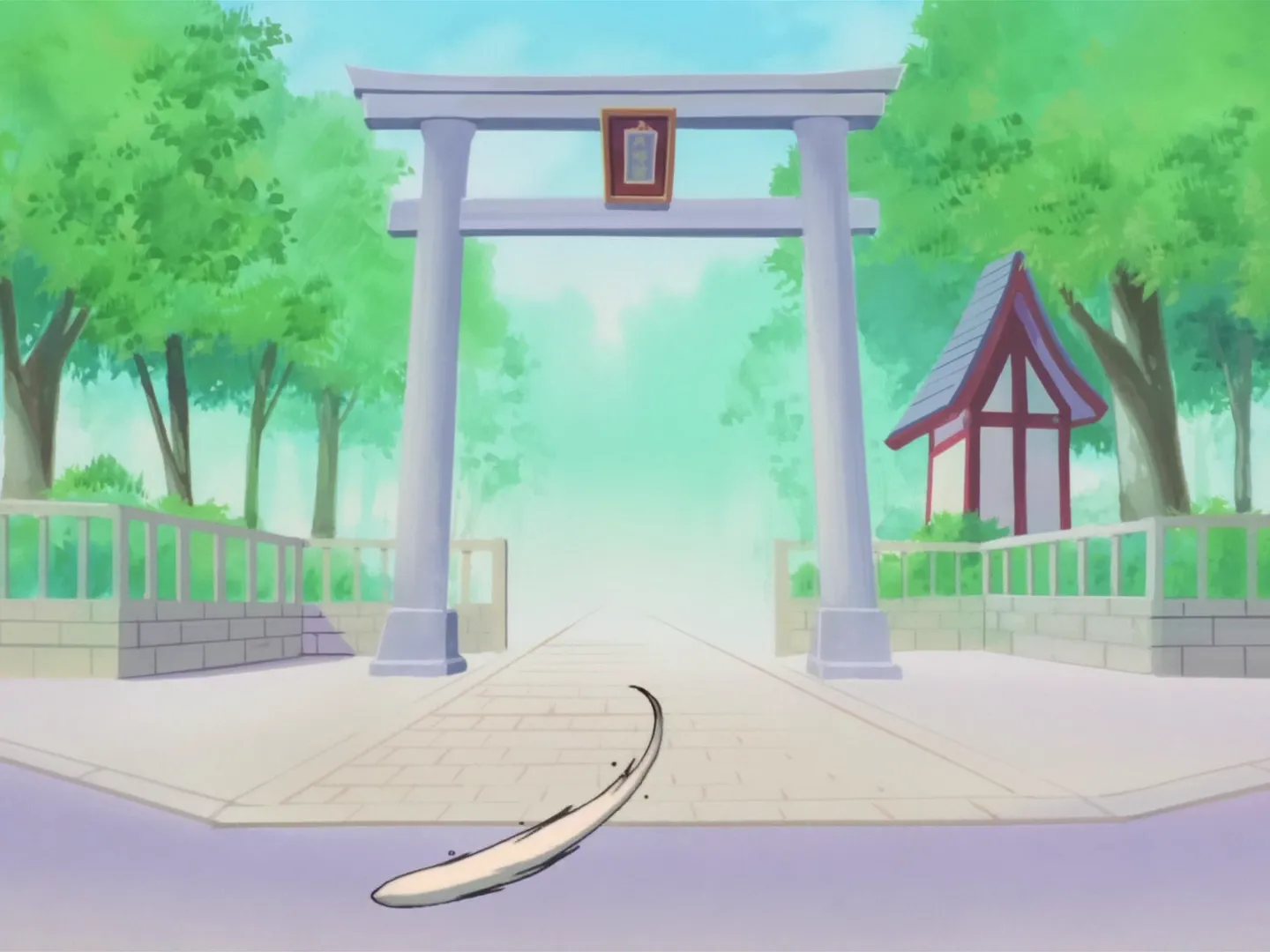 Sakura, Shaoran et la mer de sable — capture 22