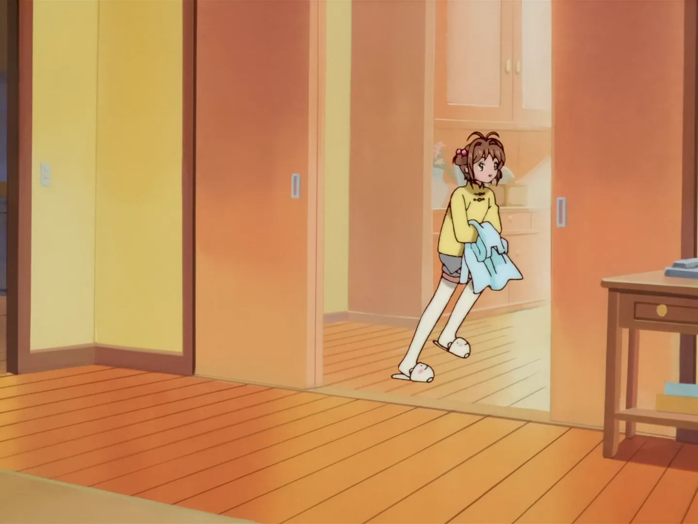 Sakura, Kero et le mystérieux professeur — capture 1