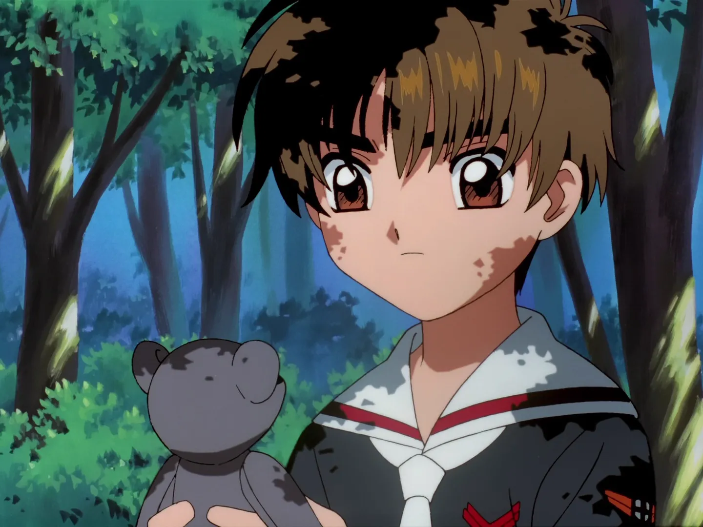 Sakura et le grand ours en peluche — capture 15