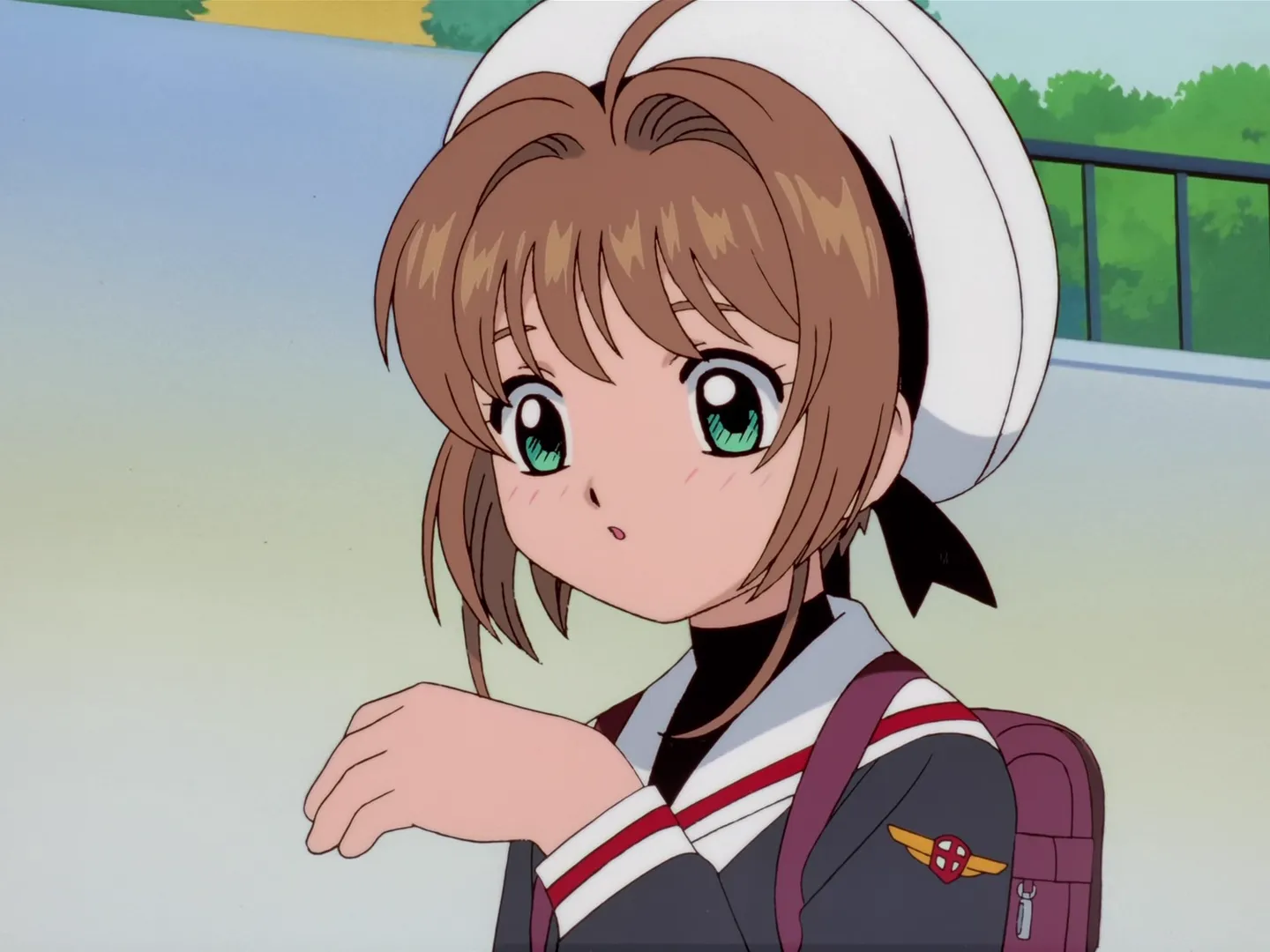 Sakura et le grand ours en peluche — capture 16