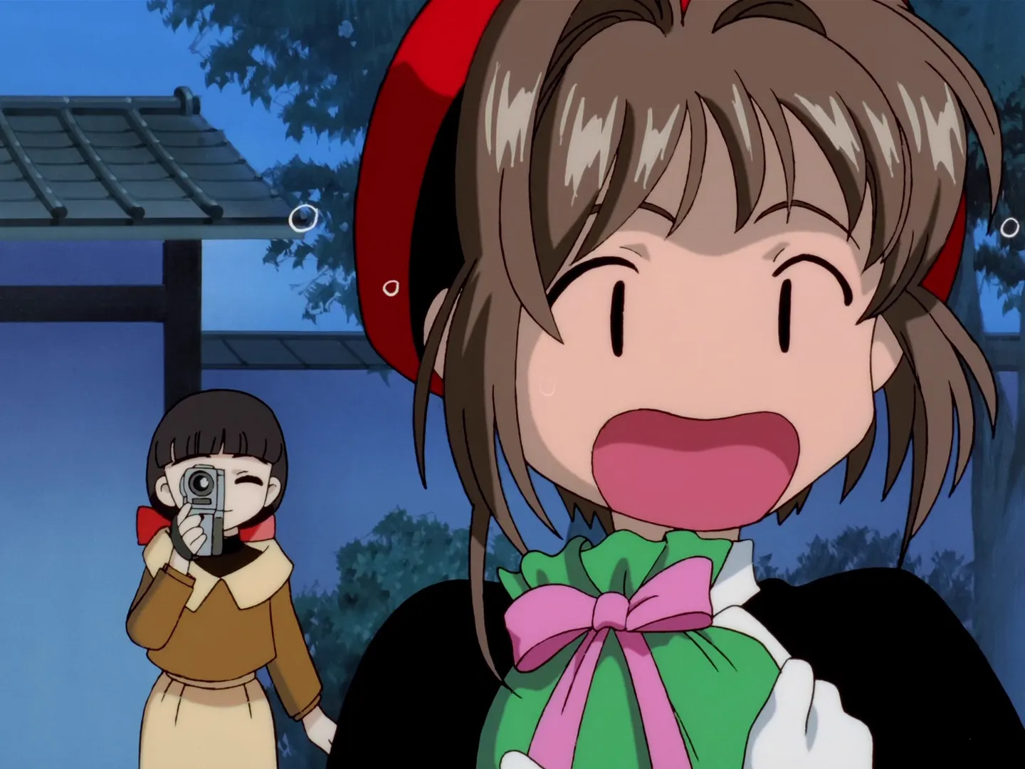 Sakura et le grand ours en peluche — capture 21