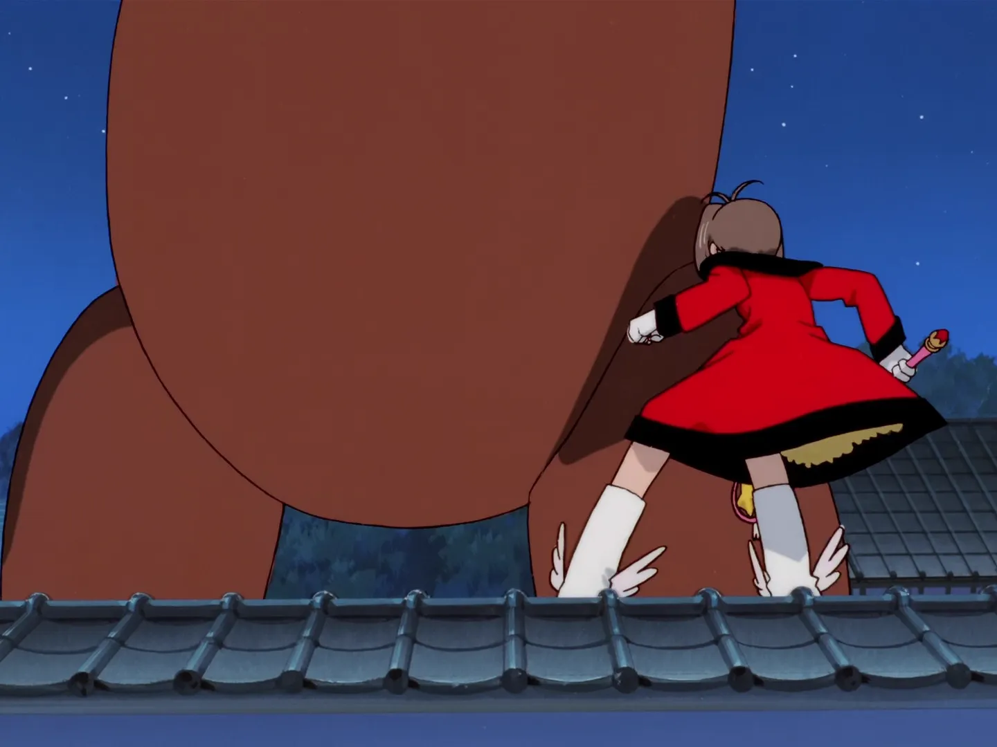 Sakura et le grand ours en peluche — capture 30
