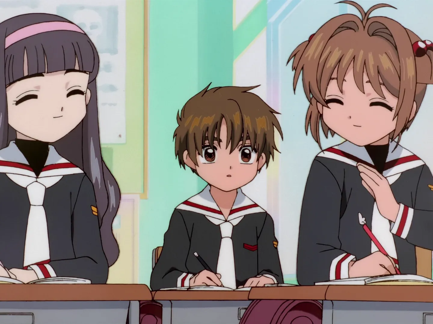 Sakura, Shaoran et l'ascenseur — capture 1