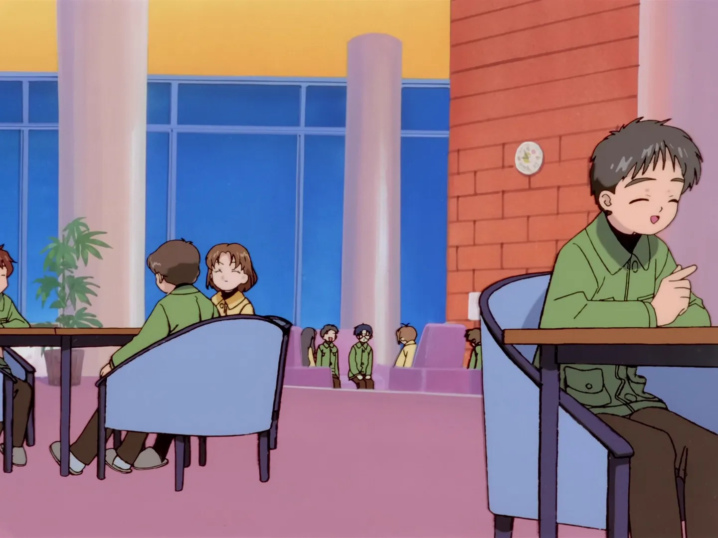 Sakura et le cours de ski enneigé — capture 4