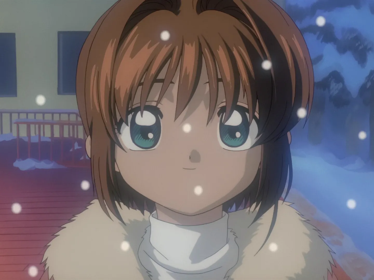 Sakura et le cours de ski enneigé — capture 19