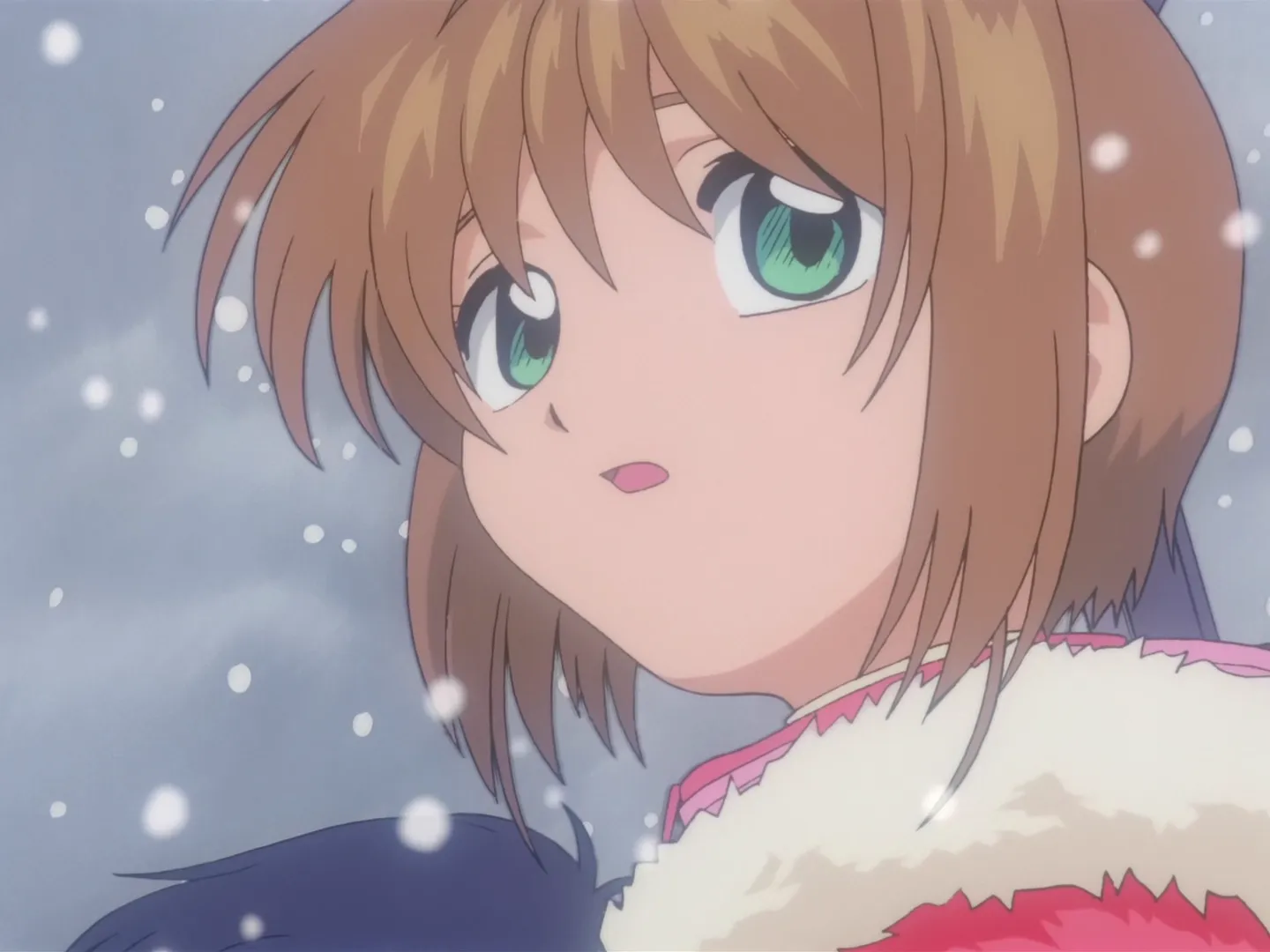 Sakura et le cours de ski enneigé — capture 26