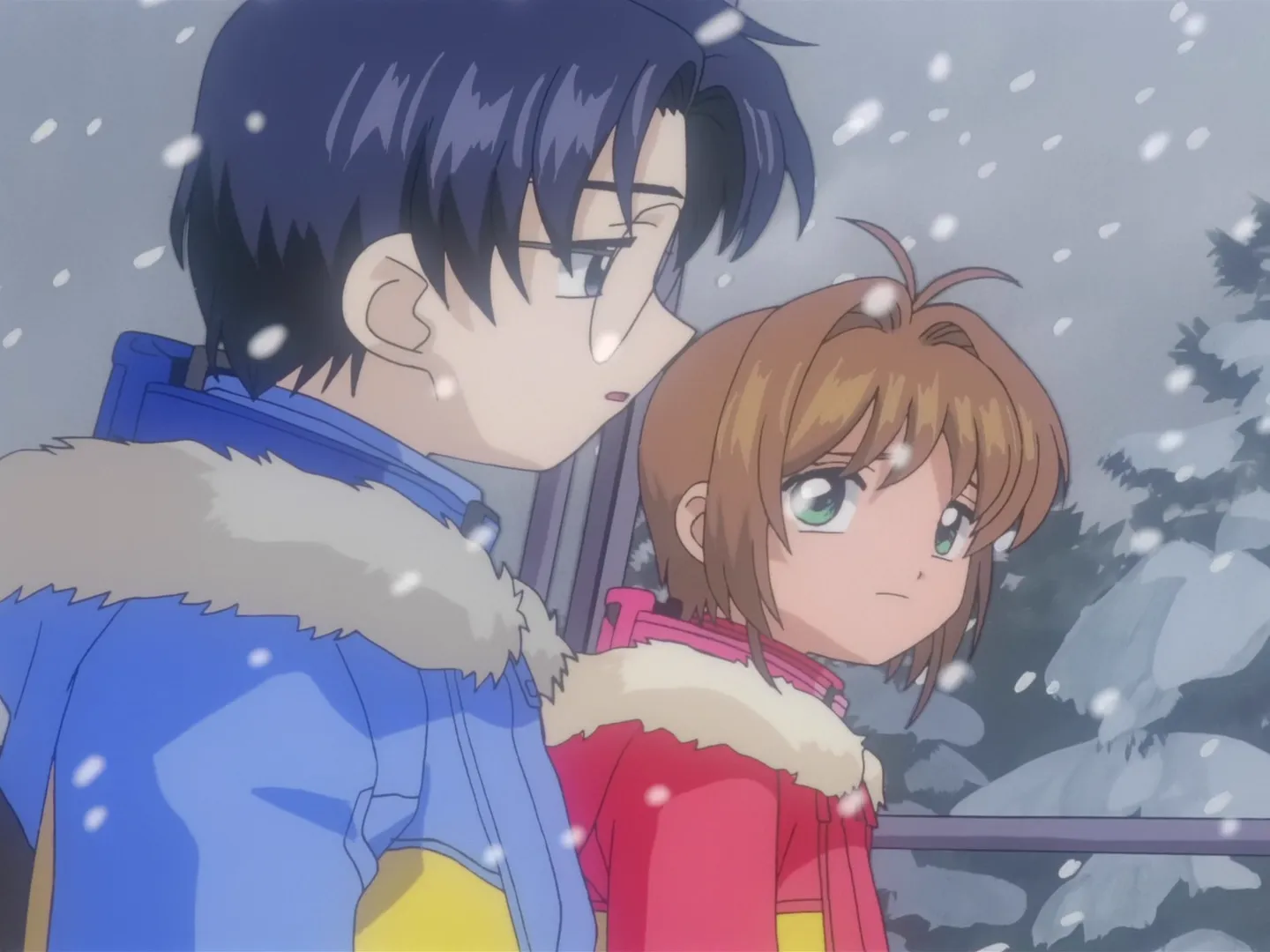 Sakura et le cours de ski enneigé — capture 27