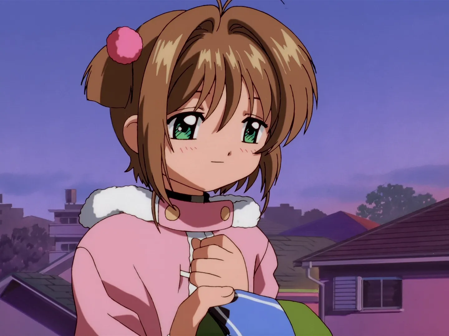 Sakura, Shaoran et le sanctuaire Tsukimine — capture 13