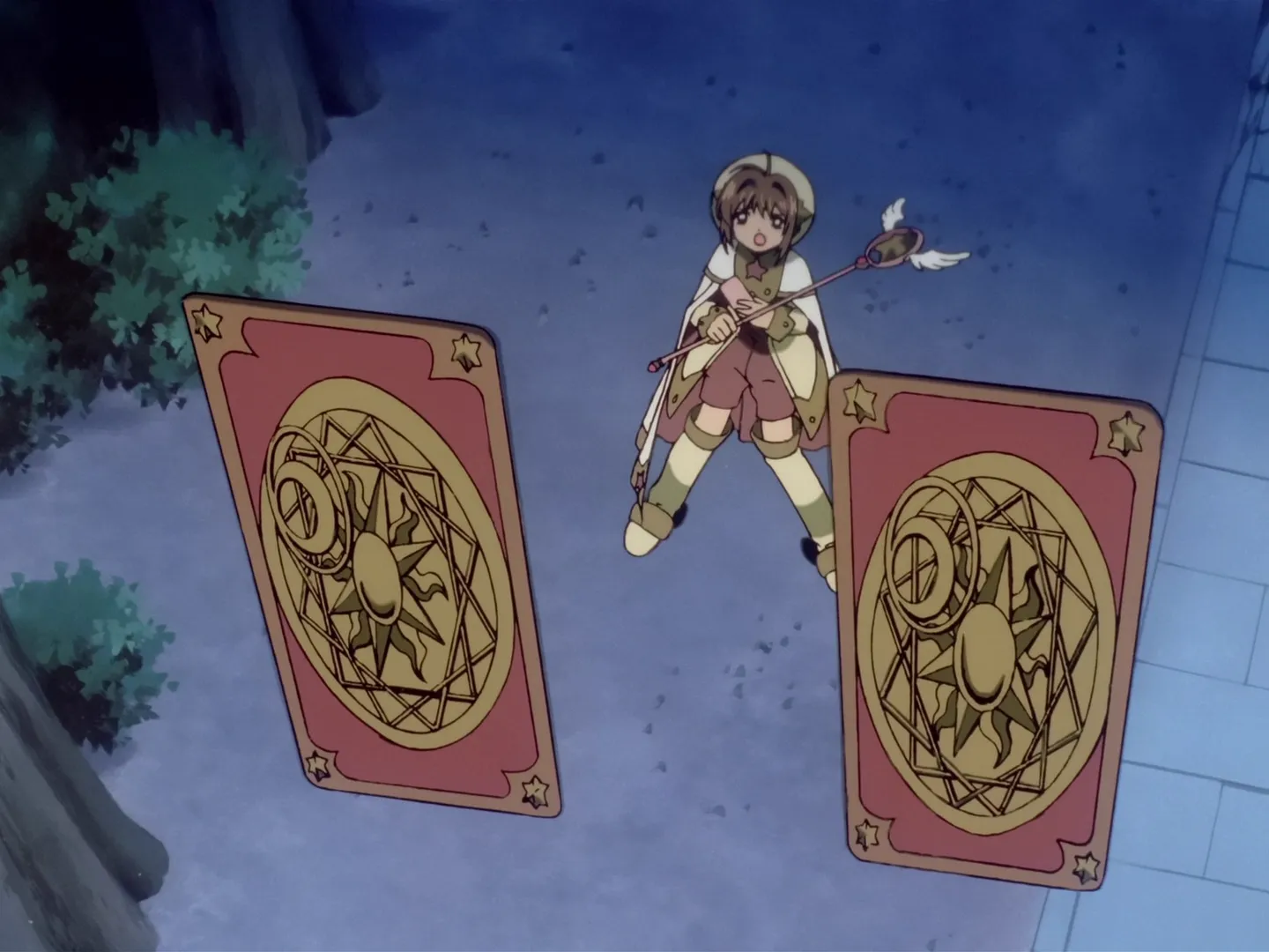 Sakura et l'apparition de Clow Reed — capture 18