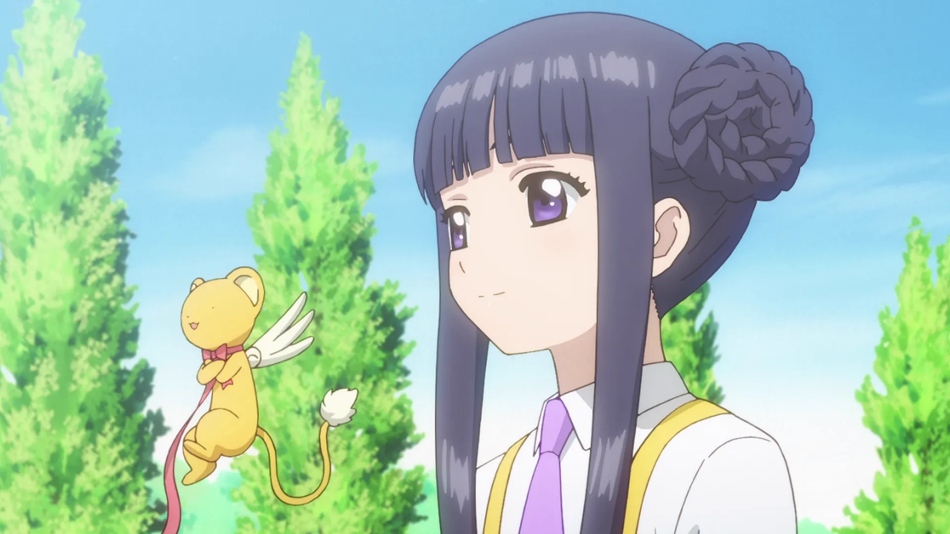 Sakura et une partie de chat dans le jardin — capture 4