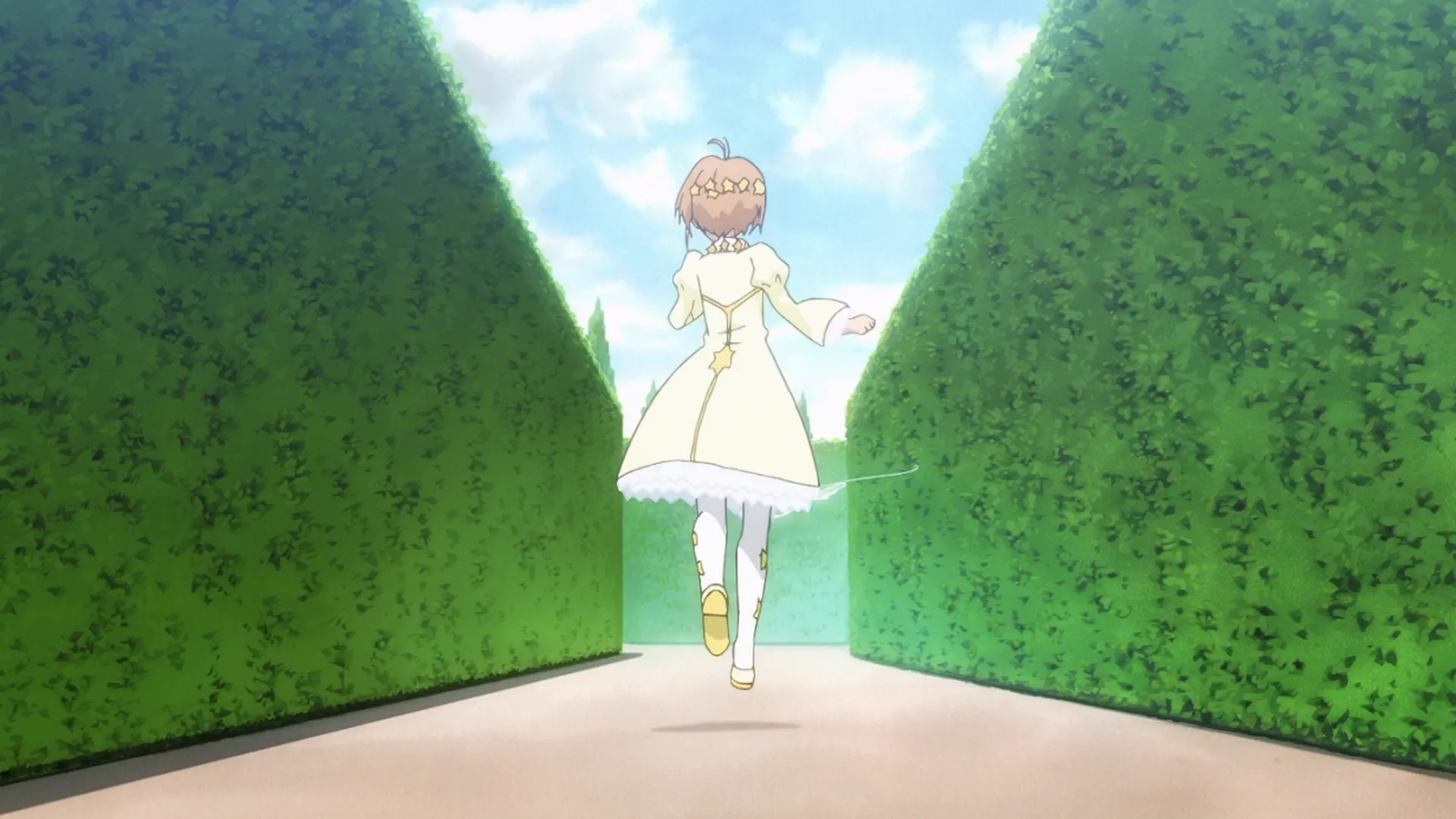 Sakura et une partie de chat dans le jardin — capture 22