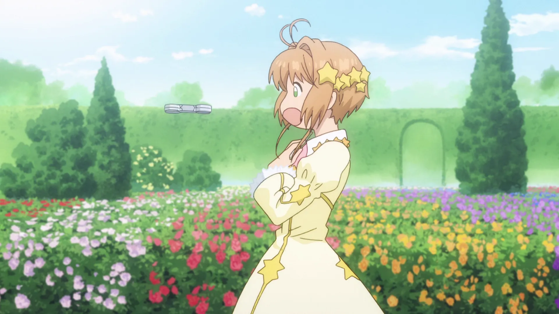 Sakura et une partie de chat dans le jardin — capture 30